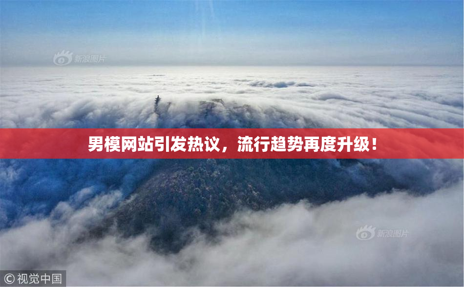 男模网站引发热议，流行趋势再度升级！