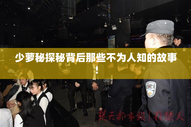 少萝秘探秘背后那些不为人知的故事！