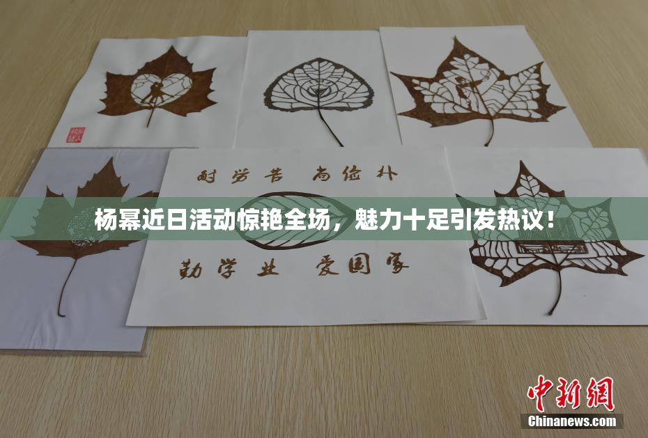 杨幂近日活动惊艳全场，魅力十足引发热议！