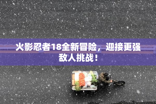 火影忍者18全新冒险，迎接更强敌人挑战！