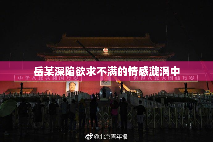 岳某深陷欲求不满的情感漩涡中