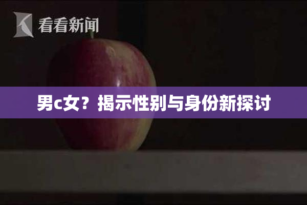 男c女？揭示性别与身份新探讨