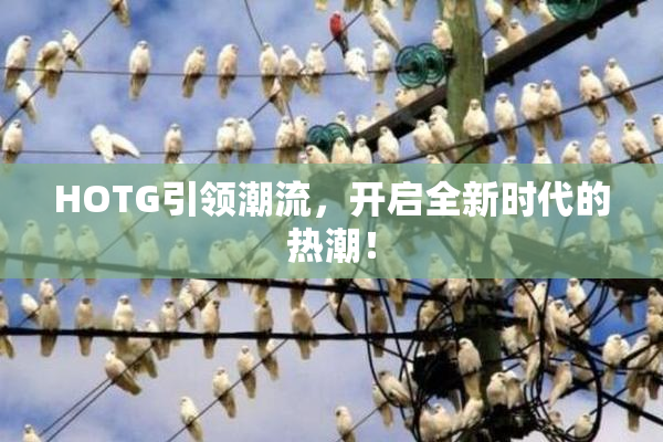 HOTG引领潮流，开启全新时代的热潮！