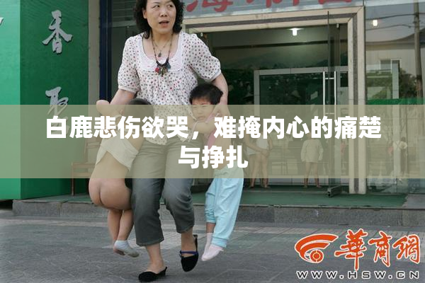 白鹿悲伤欲哭，难掩内心的痛楚与挣扎