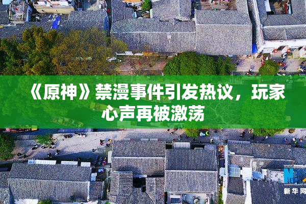 《原神》禁漫事件引发热议，玩家心声再被激荡