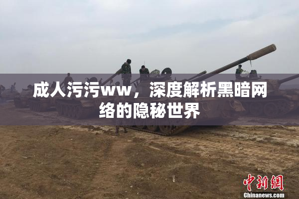 成人污污ww，深度解析黑暗网络的隐秘世界