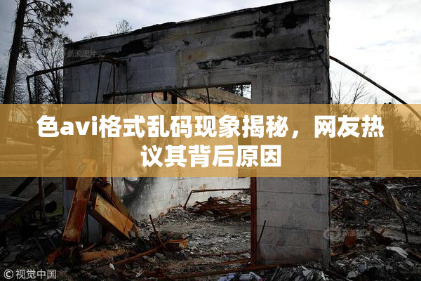 色avi格式乱码现象揭秘，网友热议其背后原因