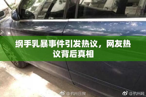 纲手乳暴事件引发热议，网友热议背后真相