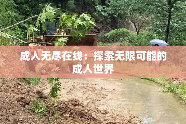 成人无尽在线：探索无限可能的成人世界