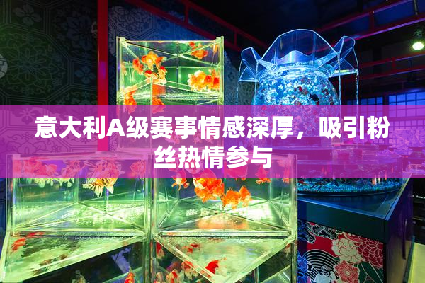 意大利A级赛事情感深厚，吸引粉丝热情参与