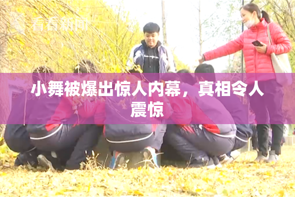 小舞被爆出惊人内幕，真相令人震惊