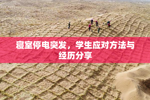 寝室停电突发，学生应对方法与经历分享