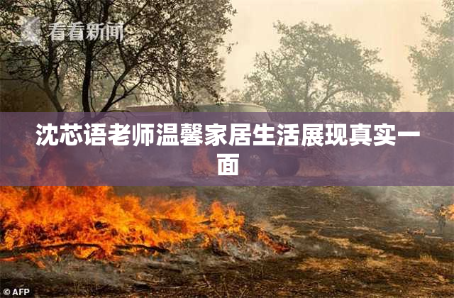沈芯语老师温馨家居生活展现真实一面