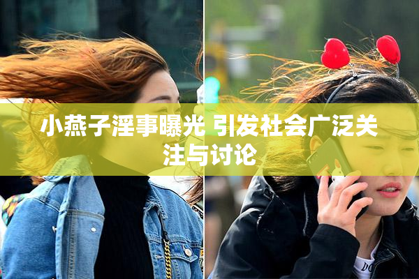 小燕子淫事曝光 引发社会广泛关注与讨论