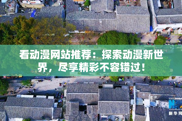 看动漫网站推荐：探索动漫新世界，尽享精彩不容错过！