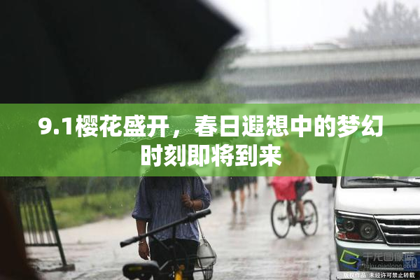 9.1樱花盛开，春日遐想中的梦幻时刻即将到来