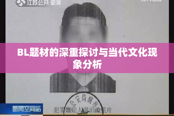 BL题材的深重探讨与当代文化现象分析