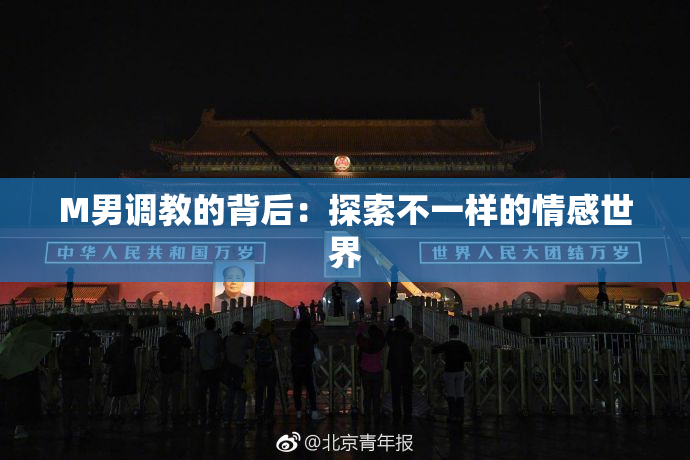 M男调教的背后：探索不一样的情感世界