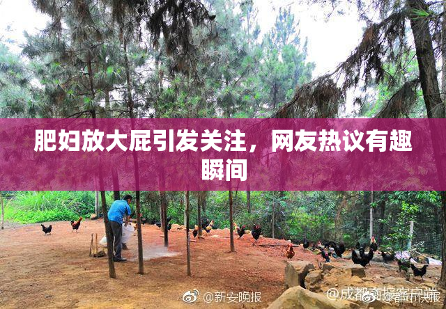 肥妇放大屁引发关注，网友热议有趣瞬间
