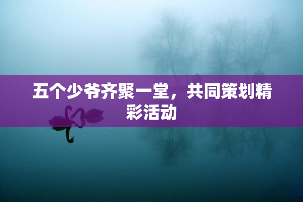 五个少爷齐聚一堂，共同策划精彩活动