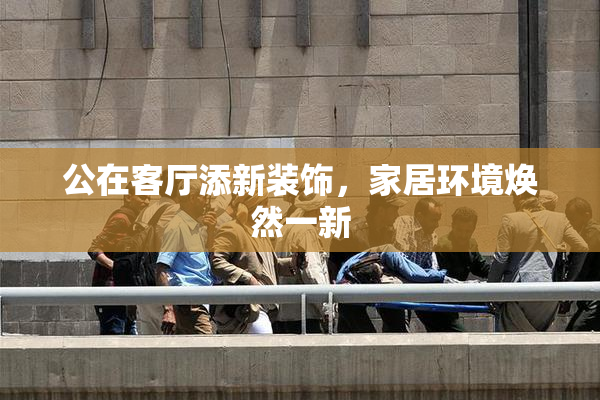 公在客厅添新装饰，家居环境焕然一新
