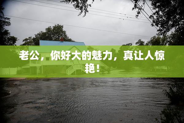老公，你好大的魅力，真让人惊艳！