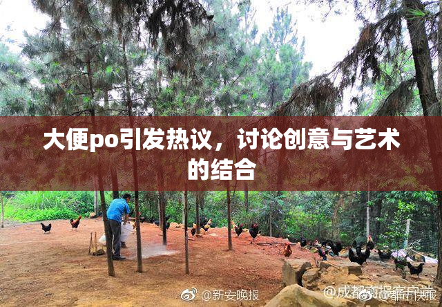 大便po引发热议，讨论创意与艺术的结合
