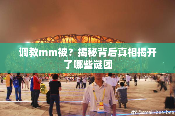 调教mm被？揭秘背后真相揭开了哪些谜团