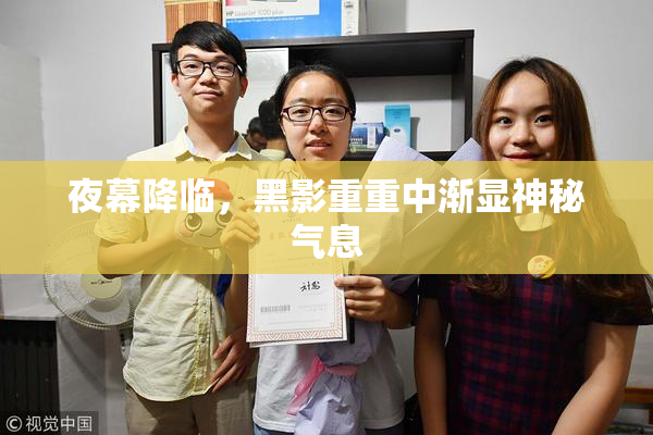 夜幕降临，黑影重重中渐显神秘气息