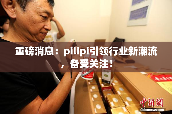 重磅消息：pilipi引领行业新潮流，备受关注！