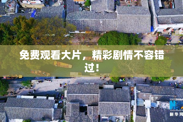 免费观看大片，精彩剧情不容错过！