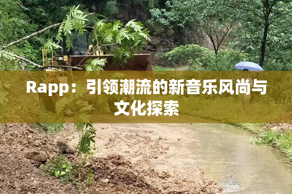 Rapp：引领潮流的新音乐风尚与文化探索