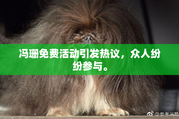 冯珊免费活动引发热议，众人纷纷参与。