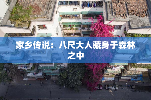 家乡传说：八尺大人藏身于森林之中