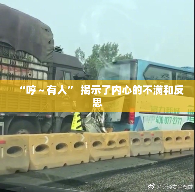 “哼～有人” 揭示了内心的不满和反思