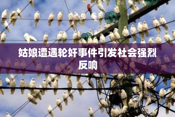 姑娘遭遇轮奸事件引发社会强烈反响