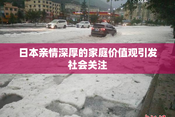 日本亲情深厚的家庭价值观引发社会关注