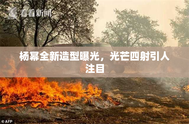 杨幂全新造型曝光，光芒四射引人注目