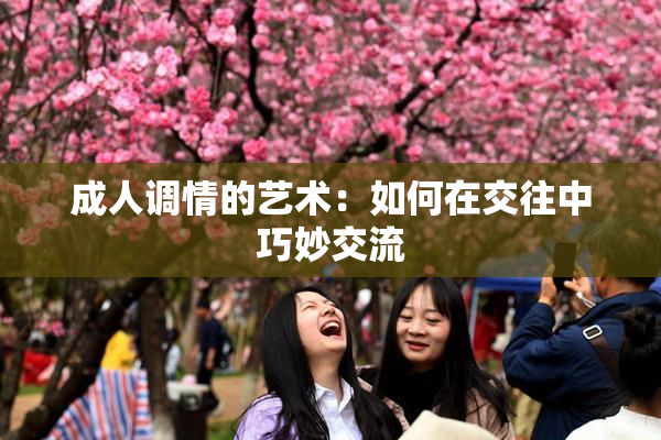 成人调情的艺术：如何在交往中巧妙交流