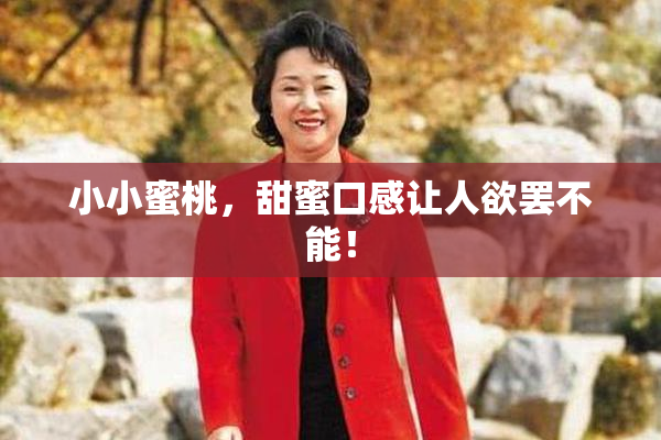 小小蜜桃，甜蜜口感让人欲罢不能！