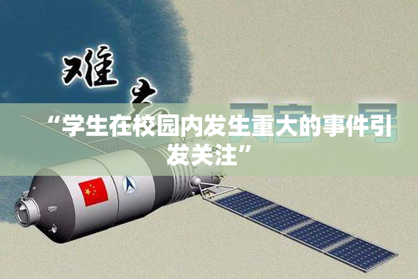 “学生在校园内发生重大的事件引发关注”
