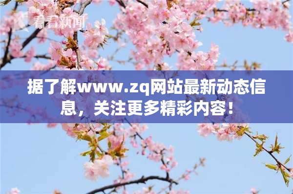 据了解www.zq网站最新动态信息，关注更多精彩内容！