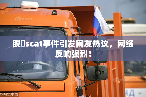 脱糞scat事件引发网友热议，网络反响强烈！