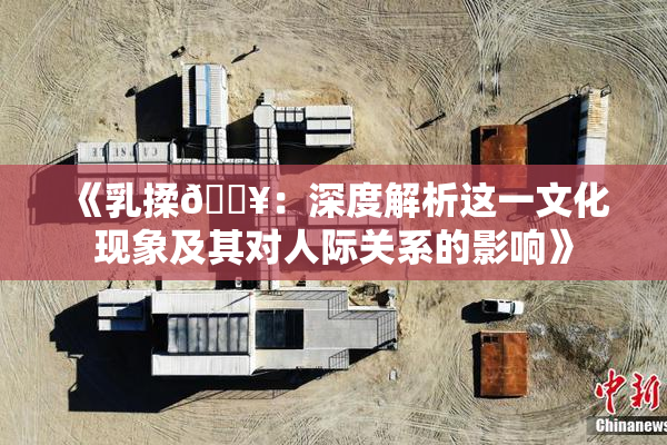 《乳揉🔥：深度解析这一文化现象及其对人际关系的影响》