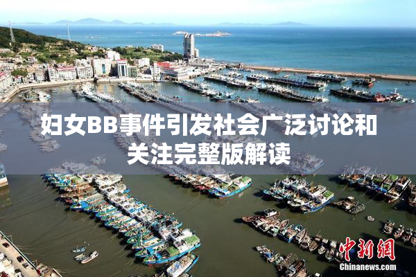 妇女BB事件引发社会广泛讨论和关注完整版解读