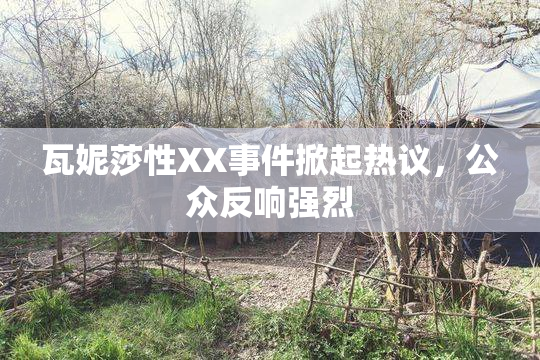瓦妮莎性XX事件掀起热议，公众反响强烈