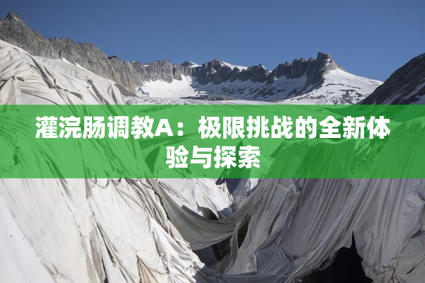 灌浣肠调教A：极限挑战的全新体验与探索