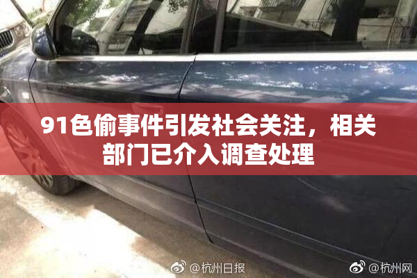 91色偷事件引发社会关注，相关部门已介入调查处理