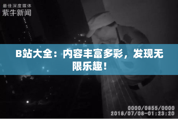 B站大全：内容丰富多彩，发现无限乐趣！