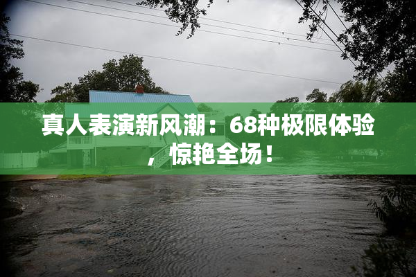 真人表演新风潮：68种极限体验，惊艳全场！